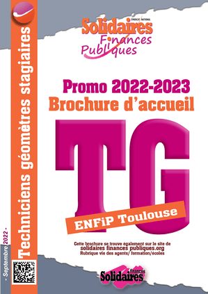 Brochure d'accueil technicien géomètre